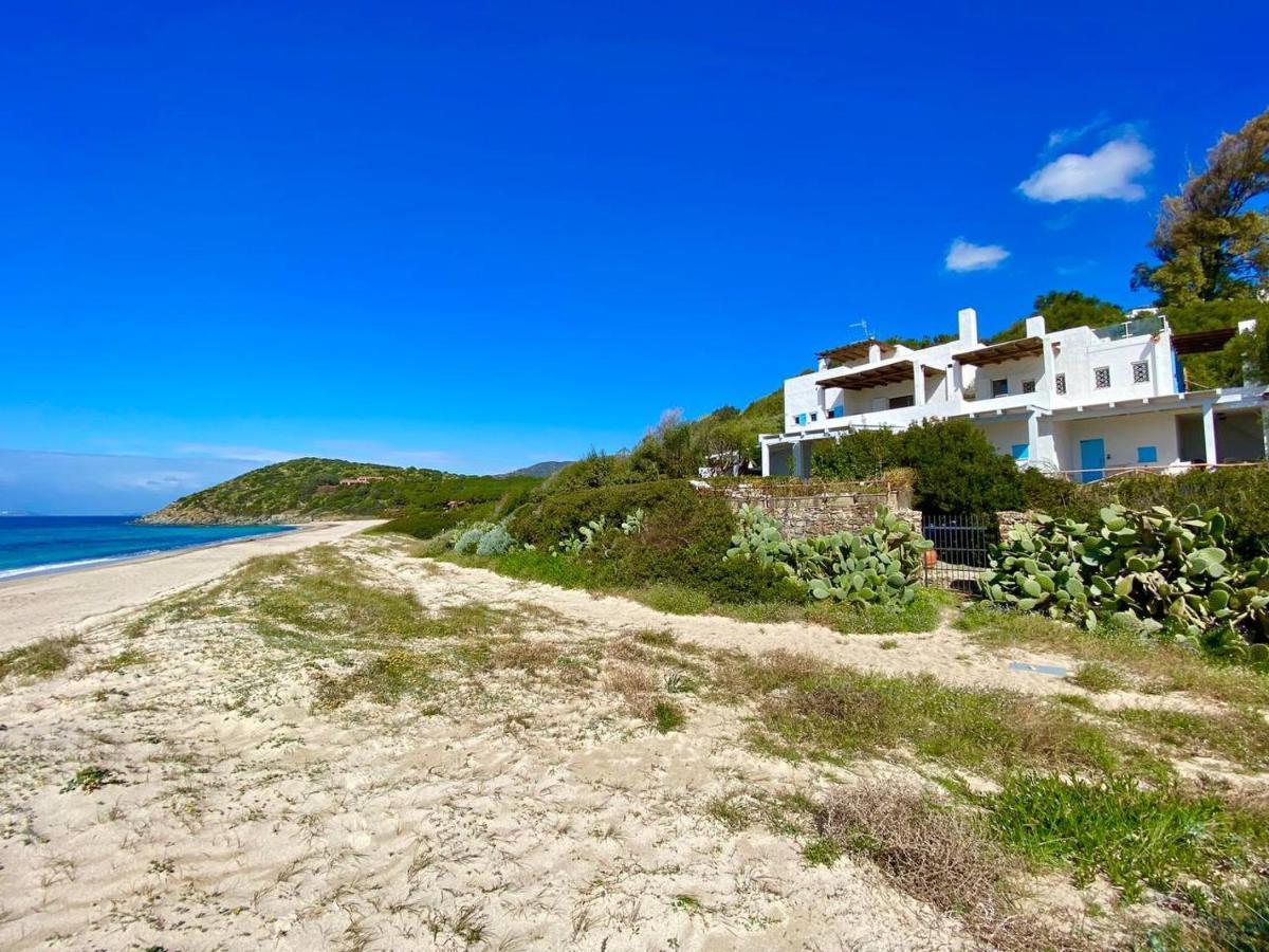 Beachfront House Geremeas Sardegna Apartment Bagian luar foto