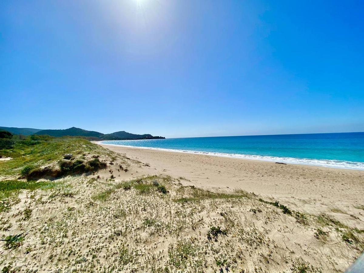 Beachfront House Geremeas Sardegna Apartment Bagian luar foto